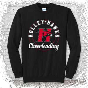 Holley Hawks Cheer Crewneck