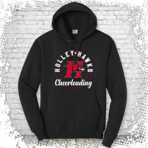 Holley Hawks Cheer Pullover Hoodie