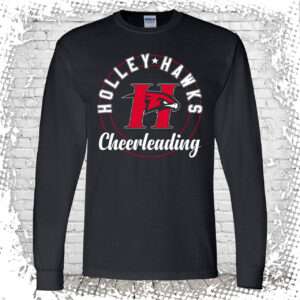 Holley Hawks Cheer Long Sleeve T-Shirt