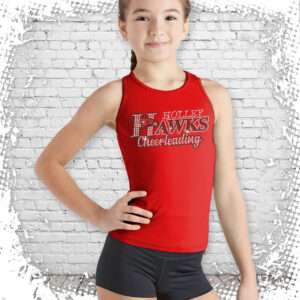 Holley Hawks Cheer Bling Compression Tank Top