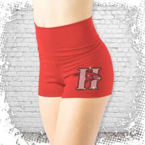 Holley Hawks Cheer Bling Compression Shorts