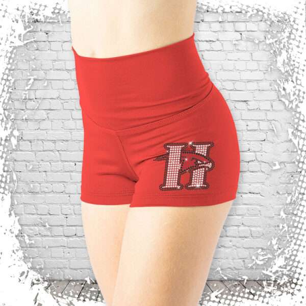 Holley Hawks Cheer Bling Compression Shorts