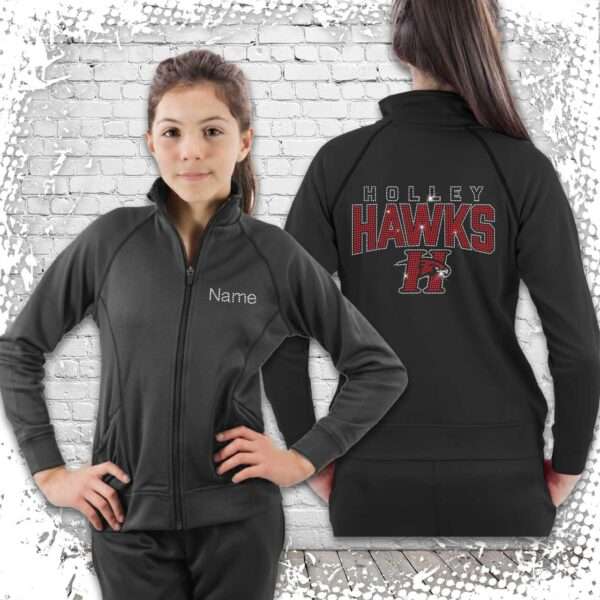 Holley Hawks Bling Warm-Up Jacket
