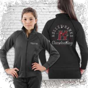 Holley Hawks Cheer Bling Warm-Up Jacket