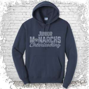 Junior Monarchs Cheer Bling Pullover Hoodie