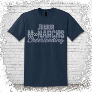 Junior Monarchs Cheer Bling T-Shirt