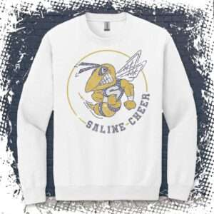 Saline Cheer Bling Crewneck