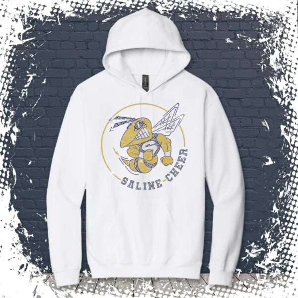Saline Cheer Bling Pullover Hoodie