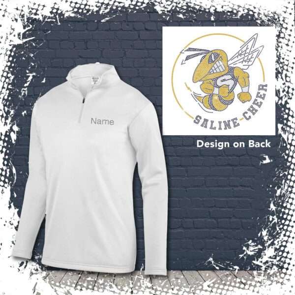 Saline Cheer Bling 1/4 Zip Jacket