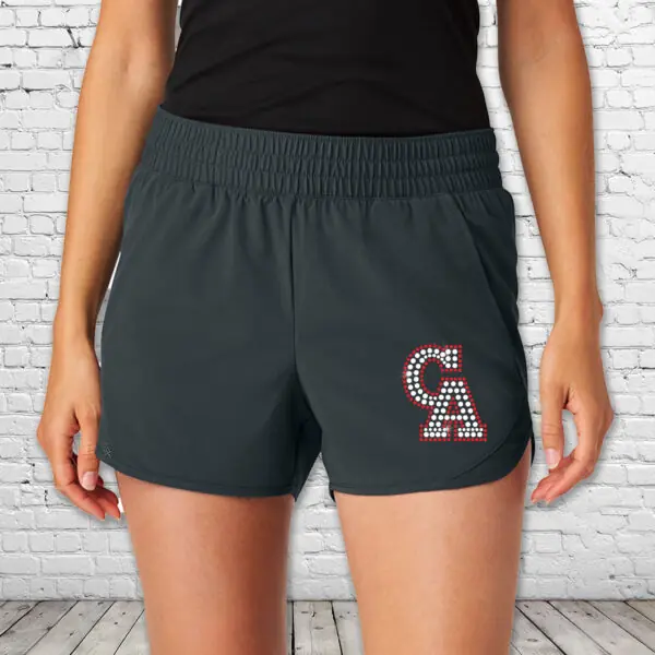 CA Cheer Bling Running Shorts