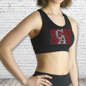CA Cheer Bling Sports Bra