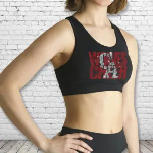 CA Cheer Bling Sports Bra
