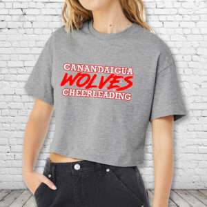 CA Cheer Flowy Crop T-Shirt