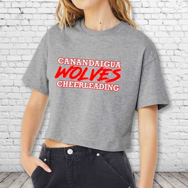 CA Cheer Flowy Crop T-Shirt