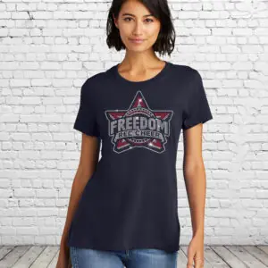Freedom Rec Cheer Bling Ladies Tee