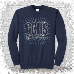 GCHS Cheer Bling Crewneck