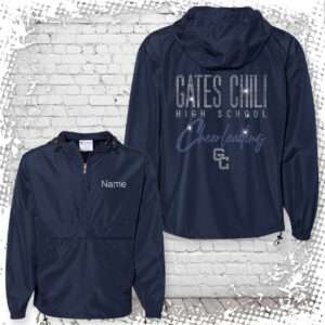 GCHS Cheer Bling Windbreaker Jacket