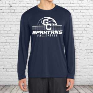 GCHS Volleyball Performance Long Sleeve T-Shirt