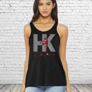 HK Dance Company Bling Girls/Ladies Flowy Tank