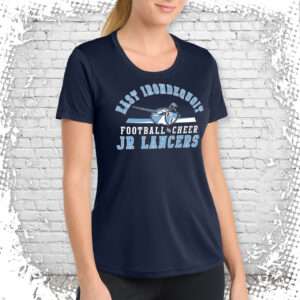 Irondequoit Jr. Lancers Football & Cheer Ladies Performance T-Shirt