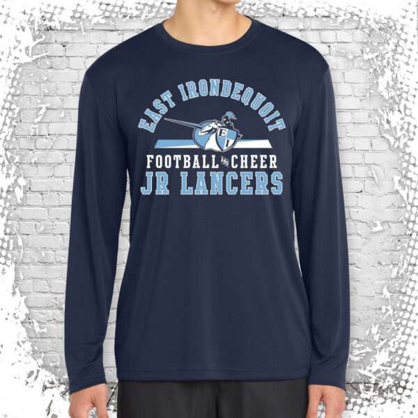 Irondequoit Jr. Lancers Football & Cheer Long Sleeve Performance T-Shirt
