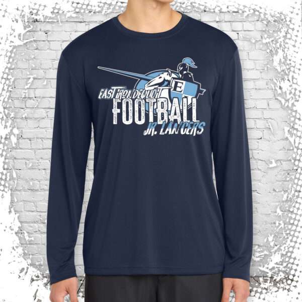 Irondequoit Jr. Lancers Football Long Sleeve Performance T-Shirt