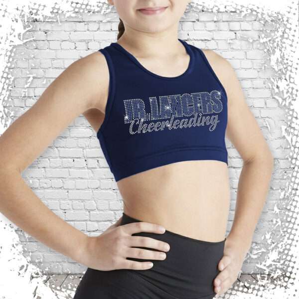Irondequoit Jr. Lancers Cheer Bling Sports Bra