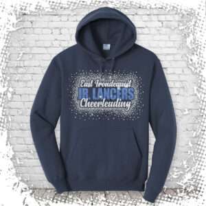 Irondequoit Jr. Lancers Cheer Bling Pullover Hoodie