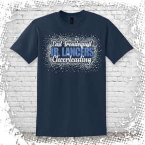 Irondequoit Jr. Lancers Cheer Bling T-Shirt