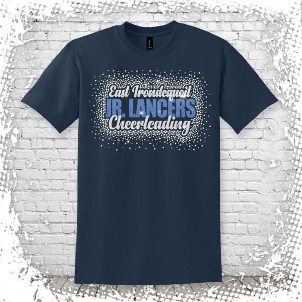 Irondequoit Jr. Lancers Cheer Bling T-Shirt