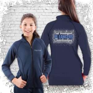 Irondequoit Jr. Lancers Cheer Bling Warm-Up Jacket