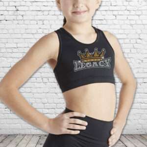 Legacy Cheer Bling Compression Sports Bra