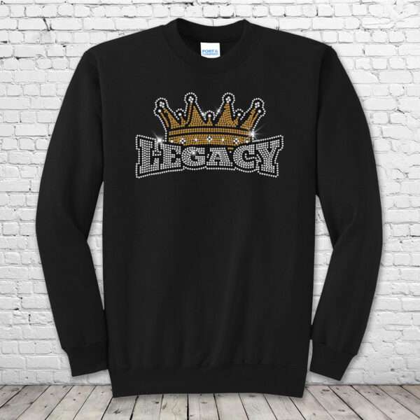 Legacy Cheer Bling Crewneck