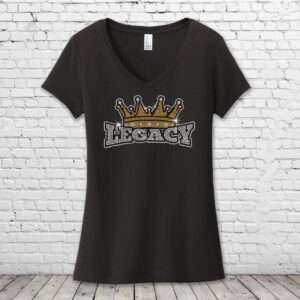 Legacy Cheer Bling Ladies V-Neck