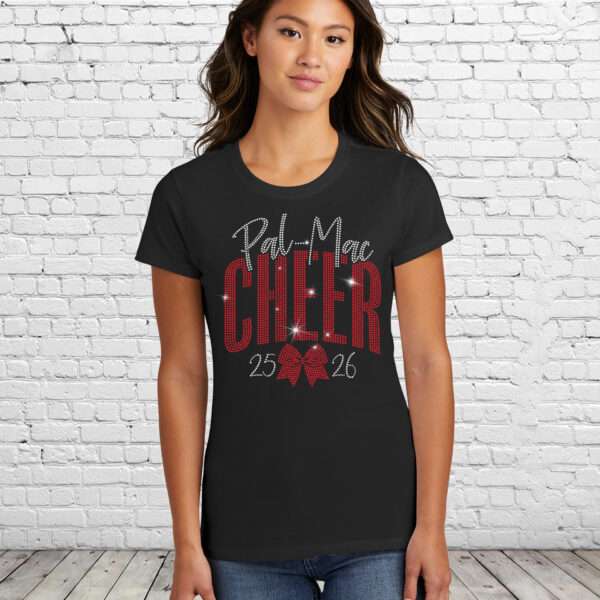 Pal-Mac Cheer 'Bow Bling' Ladies Tee