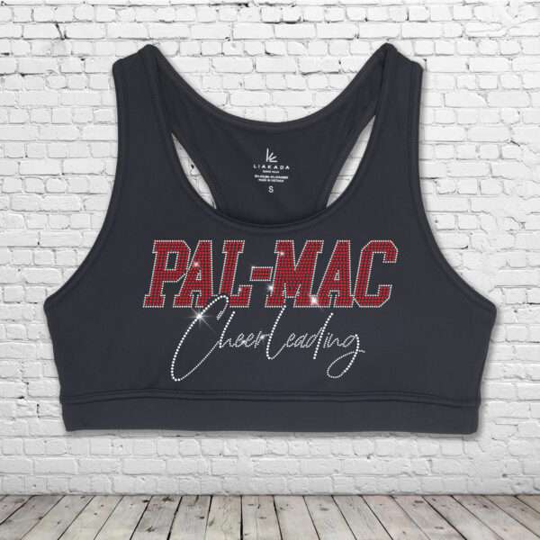 Pal-Mac Cheer Bling Sports Bra