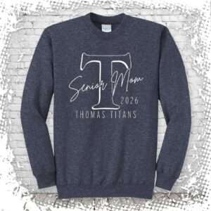 Webster Thomas Senior Moms Heather Crewneck
