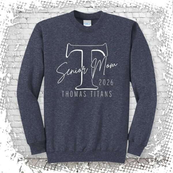 Webster Thomas Senior Moms Heather Crewneck