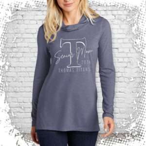 Webster Thomas Senior Moms Heather Cowl Hoodie