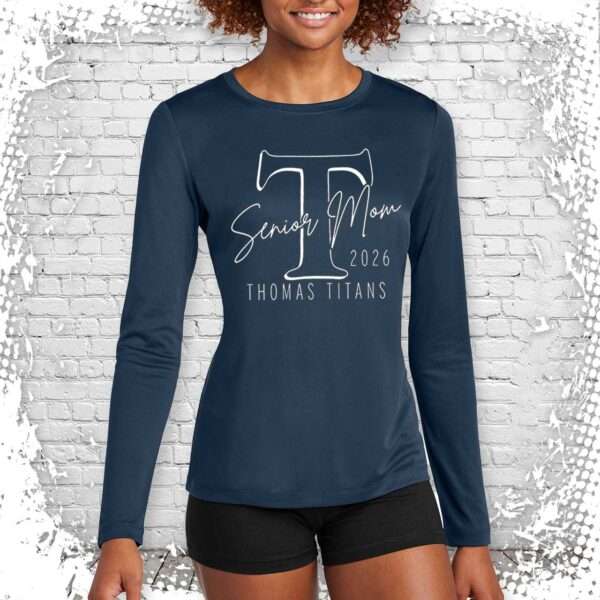 Webster Thomas Senior Moms Performance Long Sleeve T-Shirt