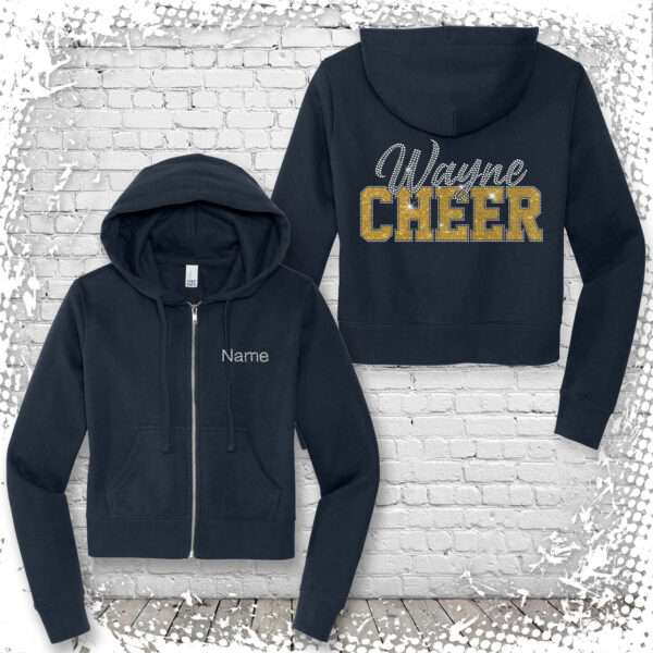 Wayne Cheer Bling Zip Hoodie