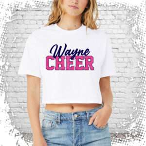 Wayne Cheer Oversized Crop T-Shirt - White