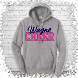 Wayne Cheer Pullover Hoodie - Gray