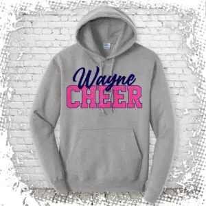 Wayne Cheer Pullover Hoodie - Gray