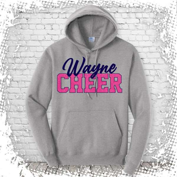 Wayne Cheer Pullover Hoodie - Gray