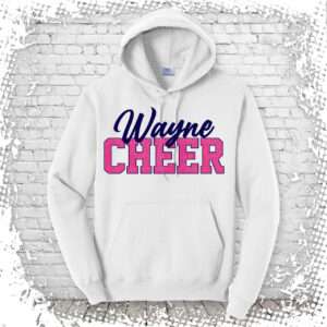 Wayne Cheer Pullover Hoodie - White
