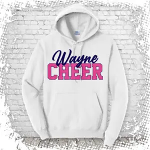Wayne Cheer Pullover Hoodie - White