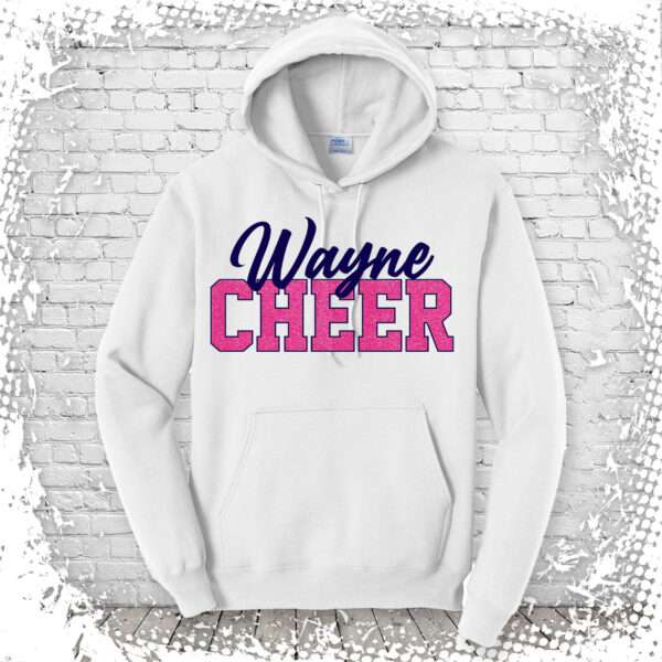 Wayne Cheer Pullover Hoodie - White