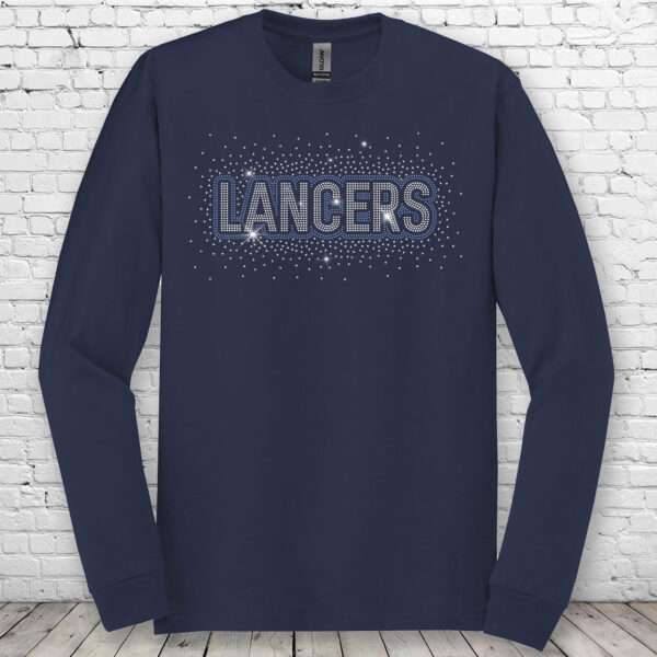 Eastridge Cheer Bling Long Sleeve T-Shirt