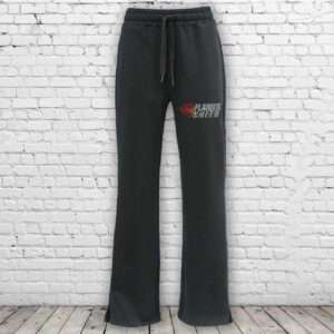 Flames Cheer Bling Flare Sweatpants